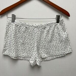Brandy Melville Floral Pointelle Lounge Shorts Feminine Coquette PJ